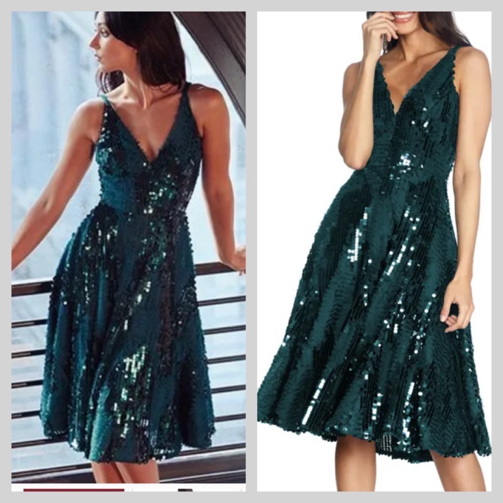 Dress The Population Sophie Fit & Flare Dress
Sequins medium